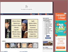 Tablet Screenshot of culturageneral.net